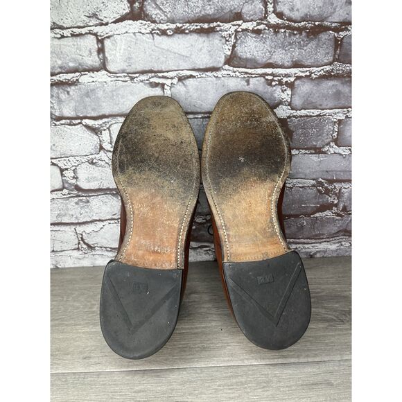 Allen Edmonds Norfolk Woven Brown Leather Oxfords Dress Shoes Men Sz 11.5D US/45 - Picture 9 of 16